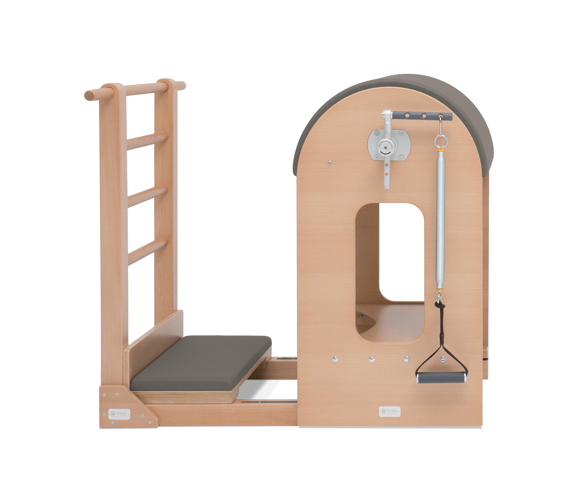 BASI Ladder Barrel màu Dark Cool Sand: thùng cao 95 cm với thang và bục đứng
